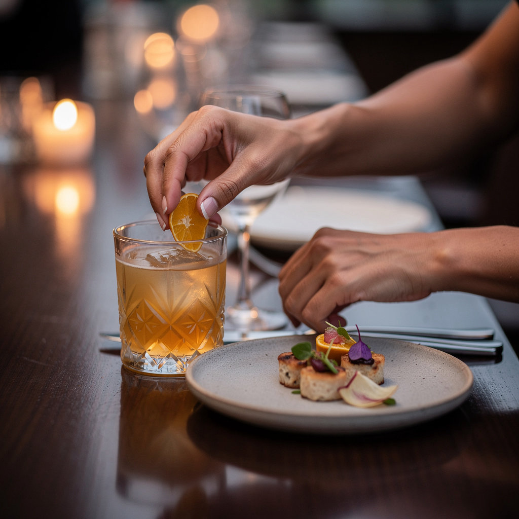 FIFTH & ROSE upscale dining, cocktails, and event hosting experience in San Diego's Gaslamp Quarter